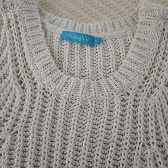 J. McLaughlin Knit Sweater Top - Picture 1 of 3